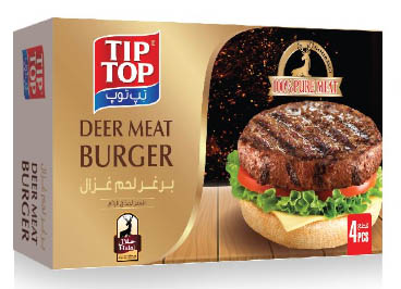 deer meat burger